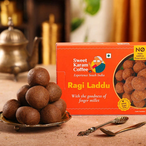 Sweet Karam Coffee Ragi Laddu